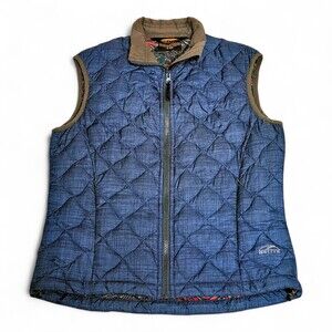 GoLite‎ Women's Quilted Insulated Vest Medium Blue